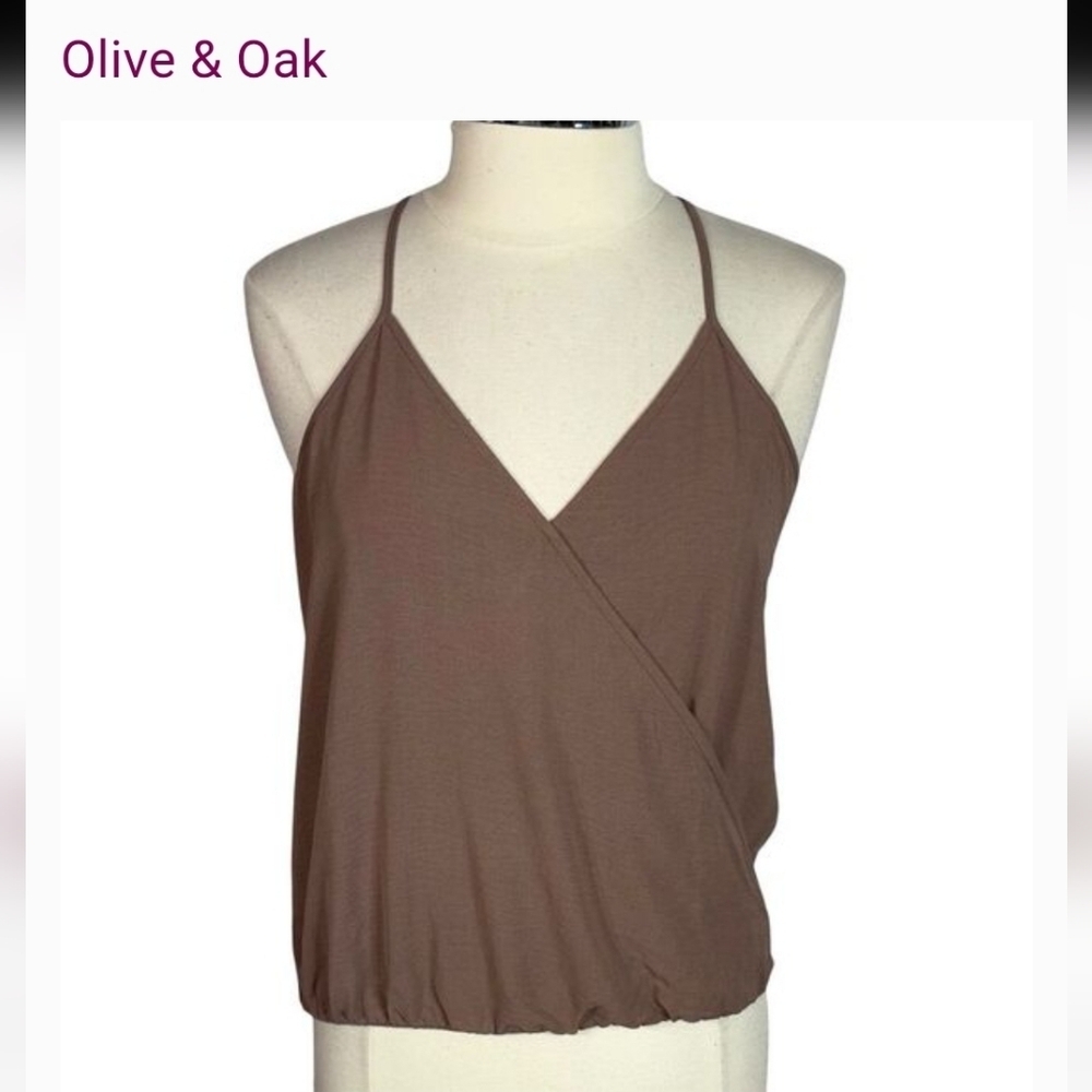 Olive & Oak ballon bottom tank blouse